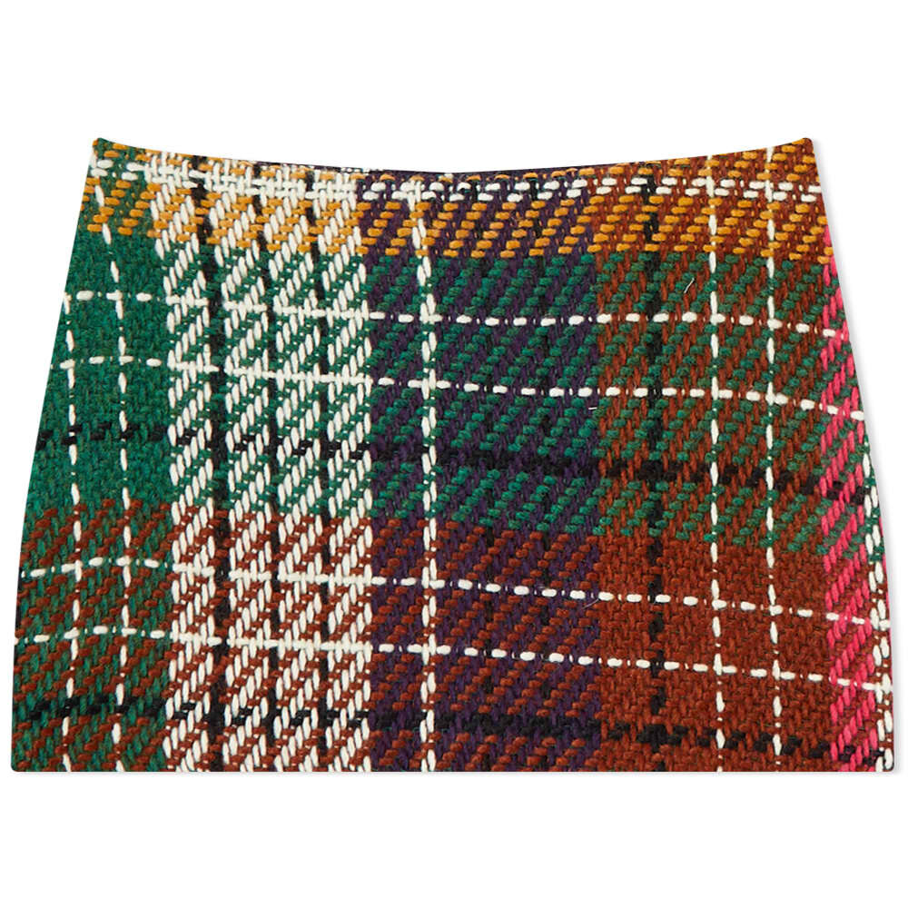 

Юбка Danielle Guizio Low Rise Plaid Mini Skirt