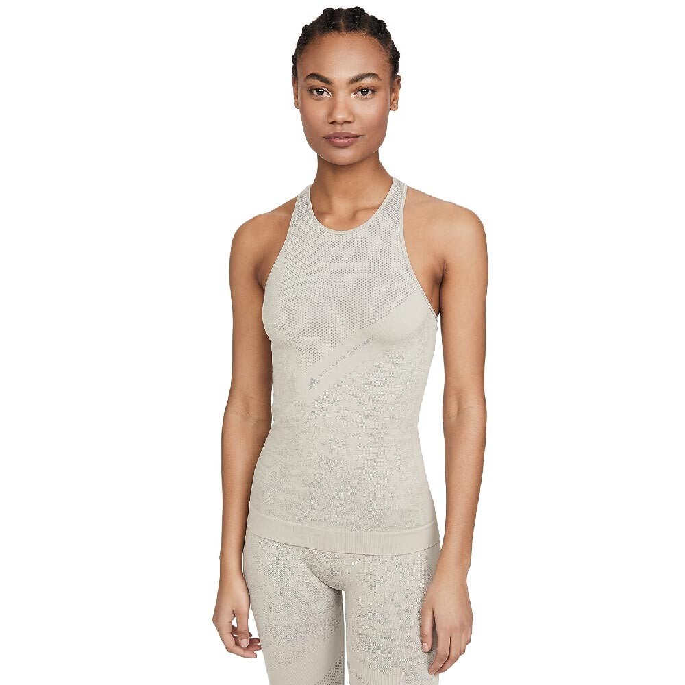 

Топ adidas by Stella McCartney Women's Ess Sl Tank, светло-бежевый