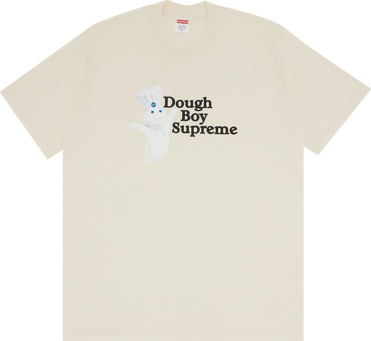 Футболка Supreme Doughboy Tee 'Natural', кремовый футболка supreme payment natural кремовый