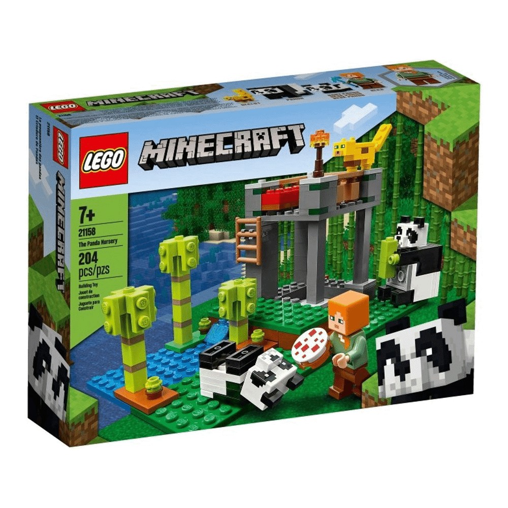Конструктор LEGO Minecraft 21158 Питомник Панд
