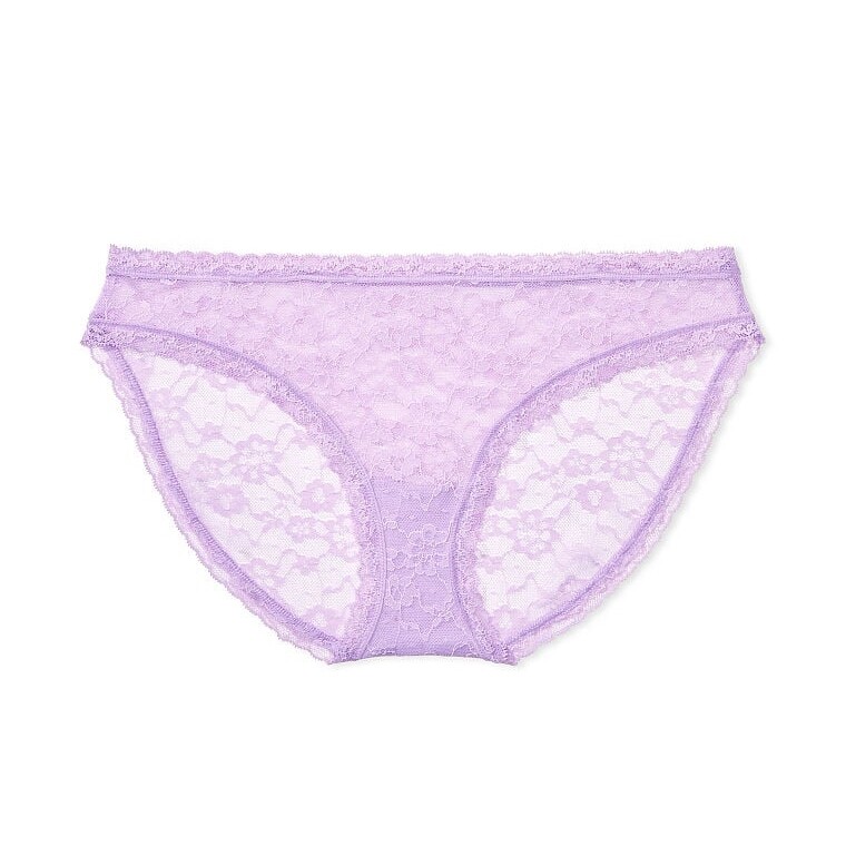 

Трусы Victoria's Secret The Lacie Posey Lace Bikini, лиловый