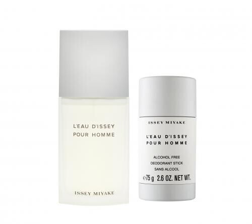 

Issey Miyake L'eau d'Issey pour Homme набор: мужская туалетная вода, 75 мл + мужской дезодорант-стик, 75 г