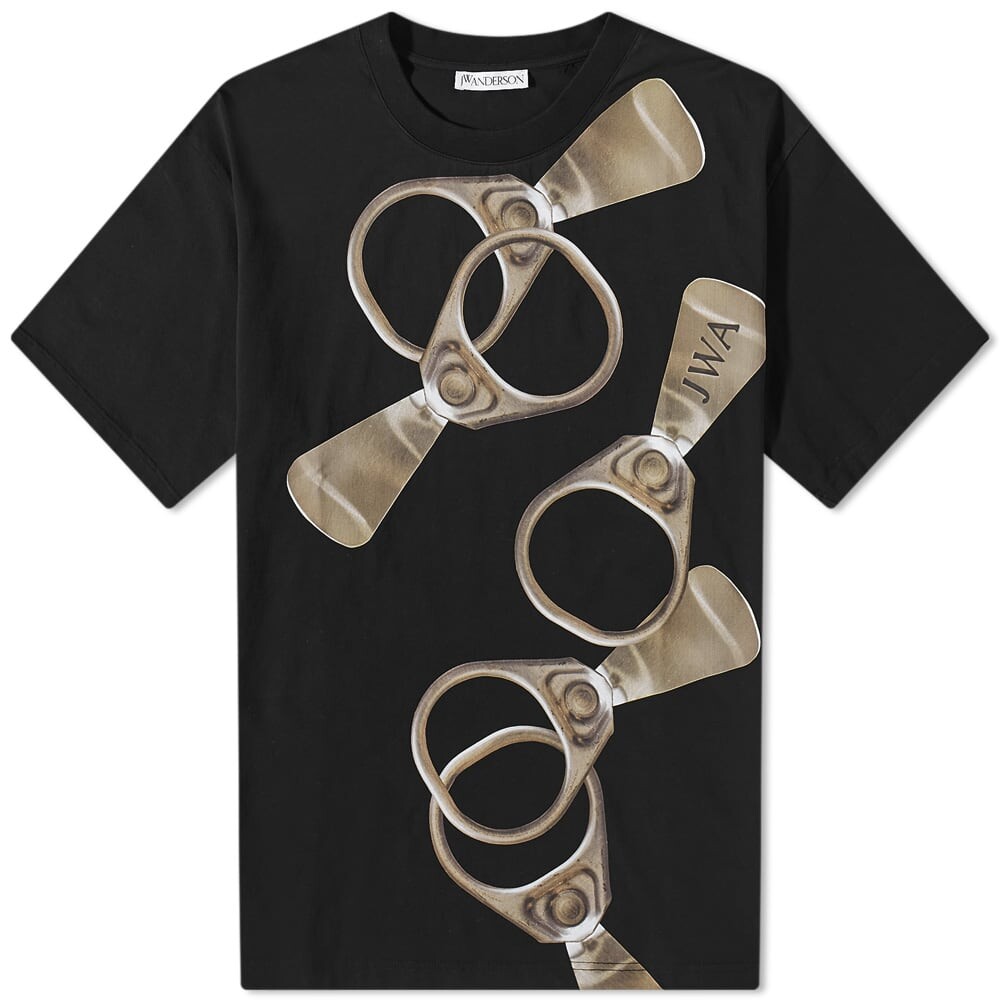 

Футболка JW Anderson Printed Tee, Черный