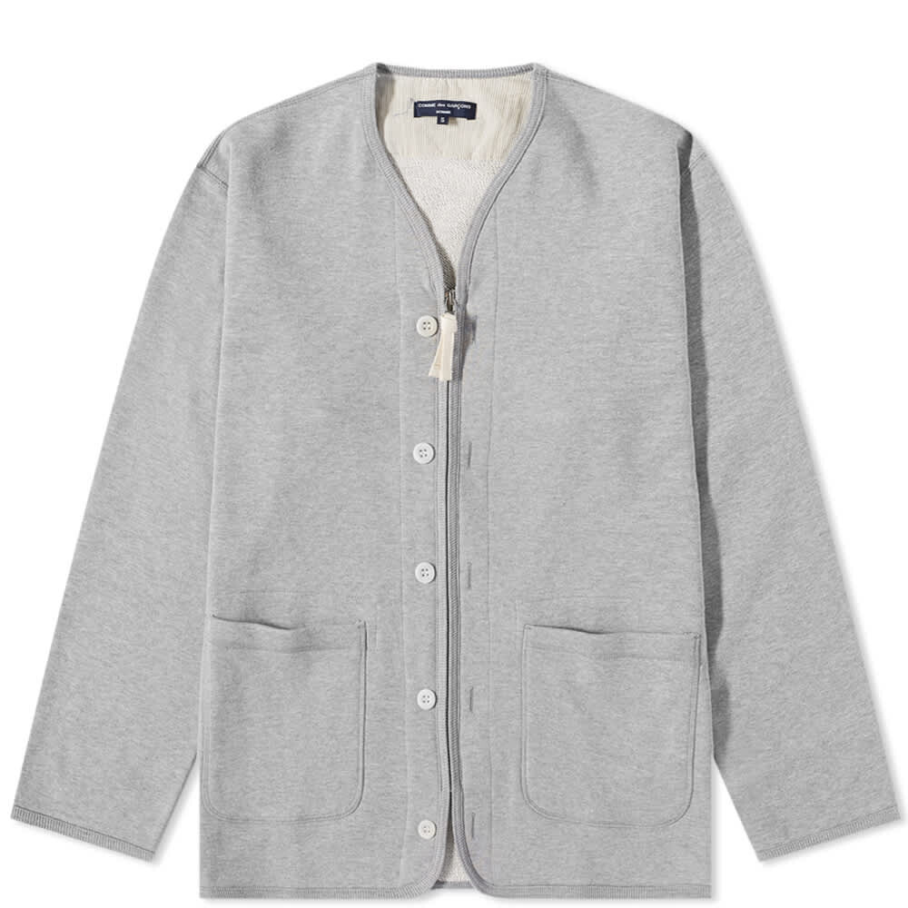 

Ворсовая подкладка из джерси Comme des Garçons Homme, Серый
