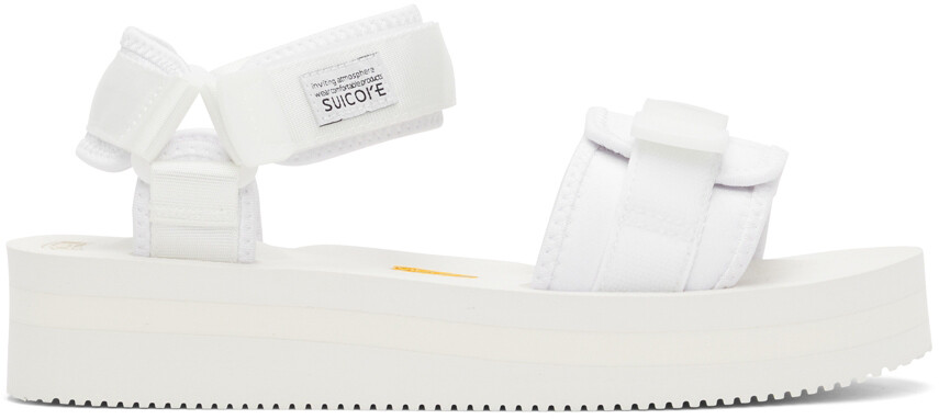 

Белые сандалии CEL-VPO Suicoke