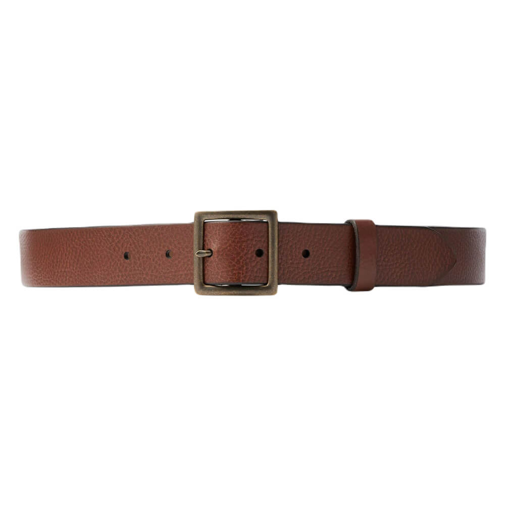 

Ремень Uniqlo Italian Leather Vintage Style, коричневый