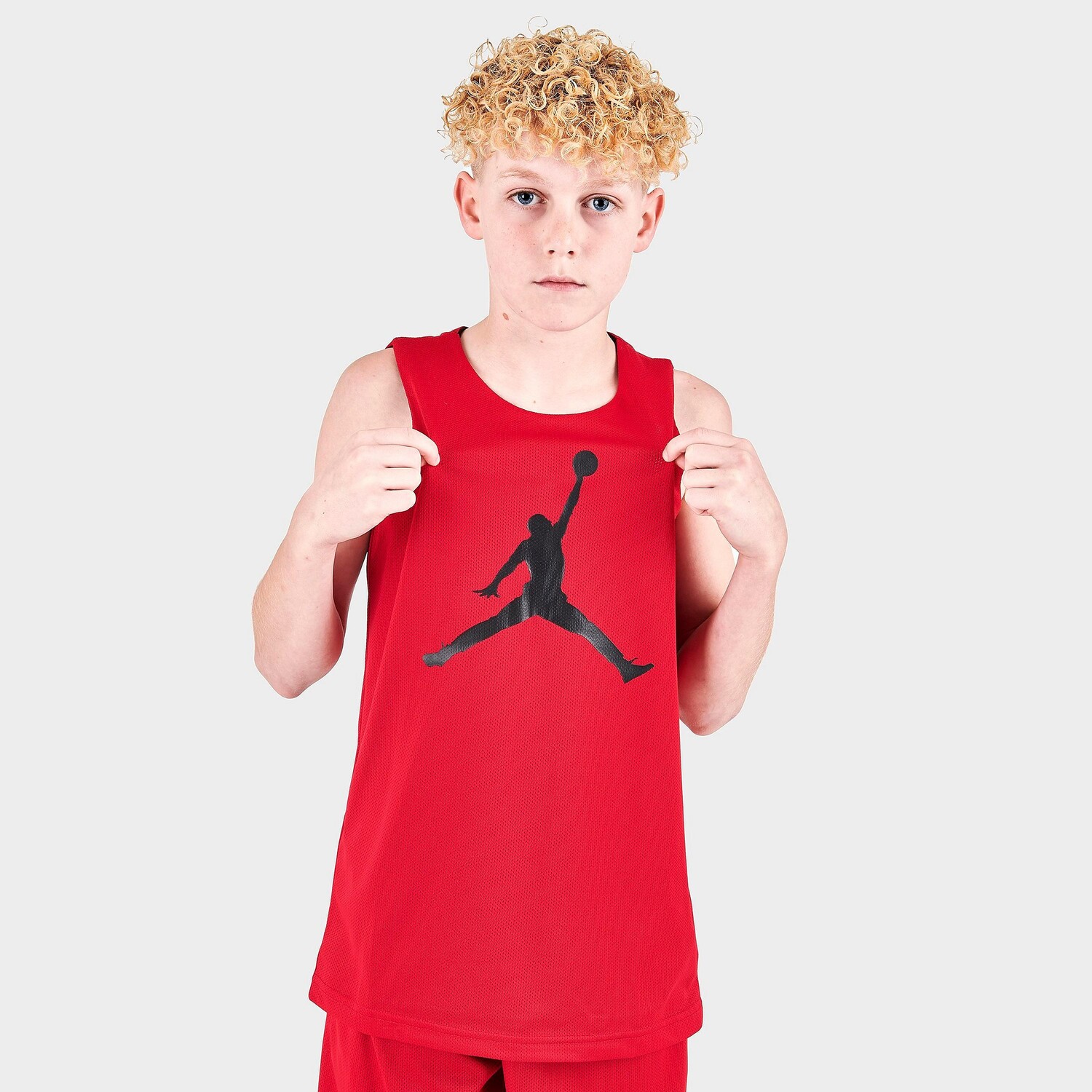 

Двусторонняя майка Jordan Dri-FIT для мальчиков, черный