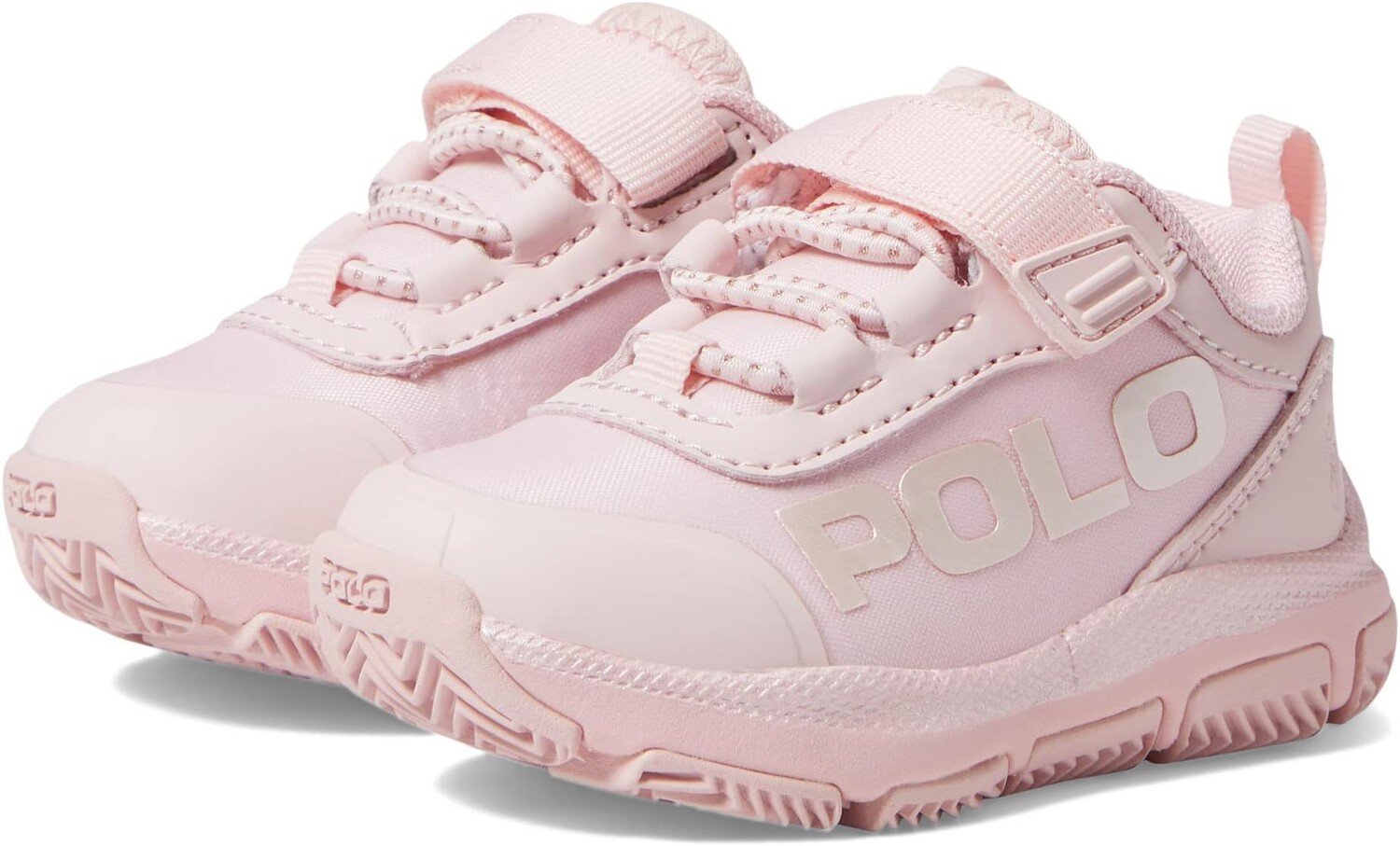 

Кроссовки Tech Racer Polo Ralph Lauren, цвет Ballet Pink Mesh/Synthetic/Tonal Pony Player