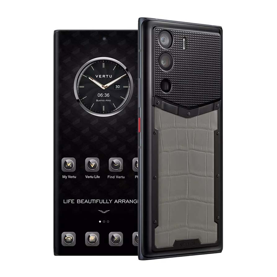 

Смартфон Vertu Metavertu Alligator 12Гб/512Гб, 2 Nano-SIM, черный/серый