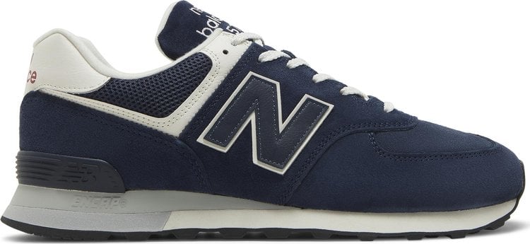 Кроссовки New Balance 574 'Navy White', синий - фото