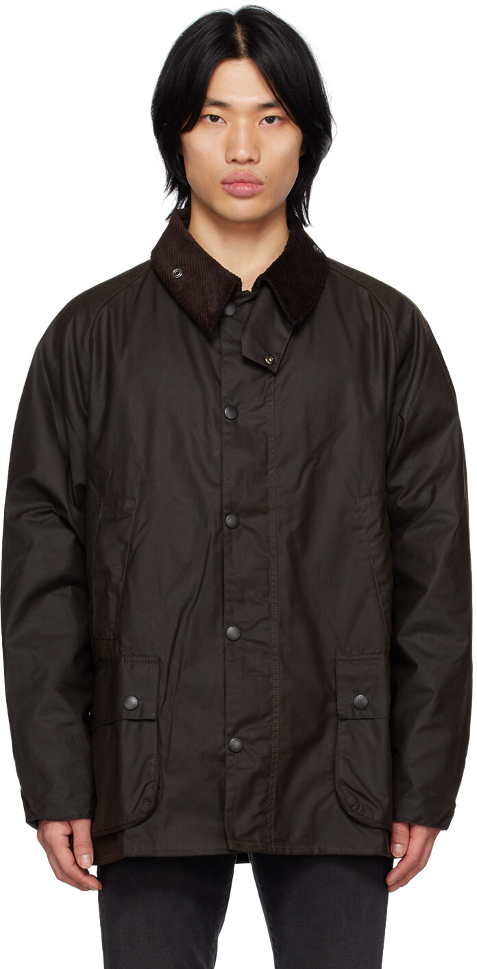 

Коричневая восковая куртка Bedale Barbour