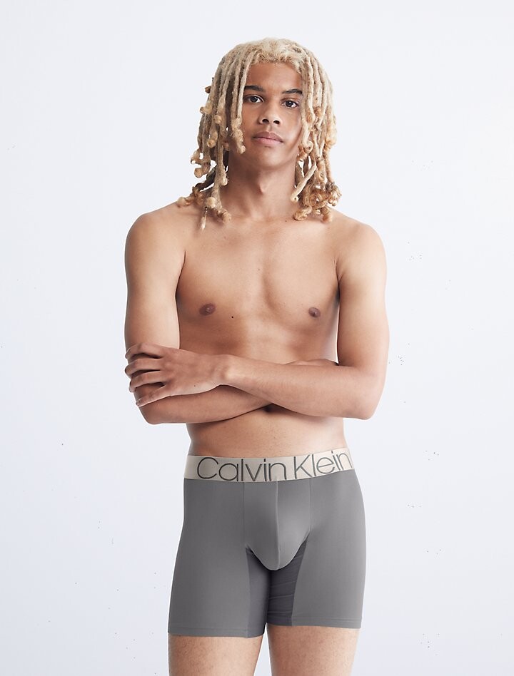 

трусы-боксеры Icon Micro Calvin Klein, серый