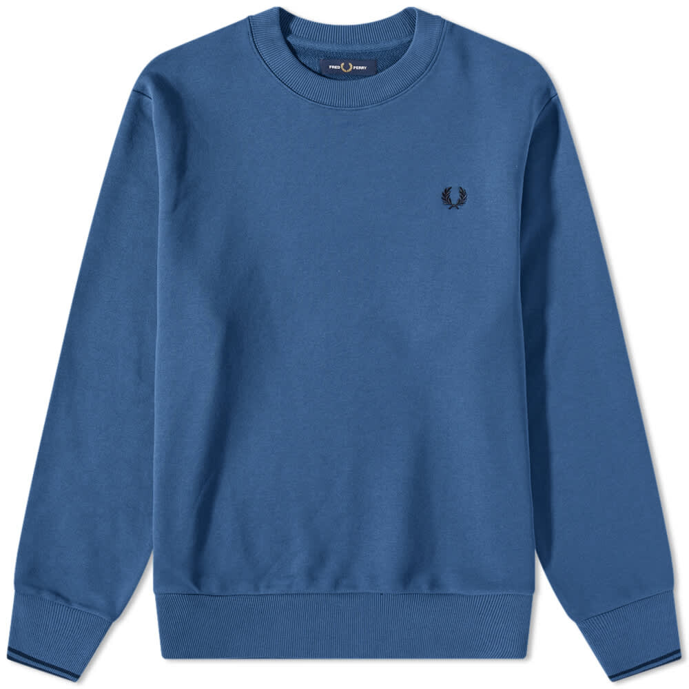 

Толстовка Fred Perry Authentic Crew Sweat, Синий