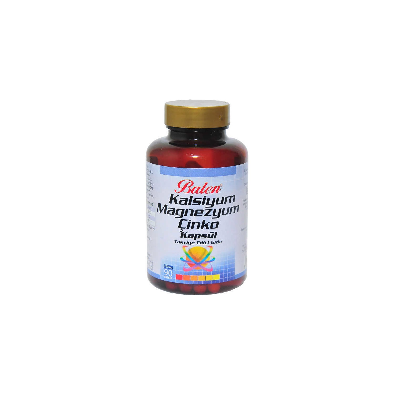 цена Витаминный комплекс Balen кальций, магний, цинк, 90 капсул, 709 мг