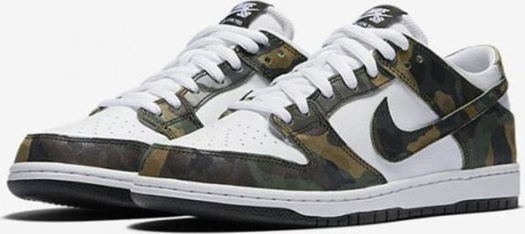 Nike dunk shop sb camo