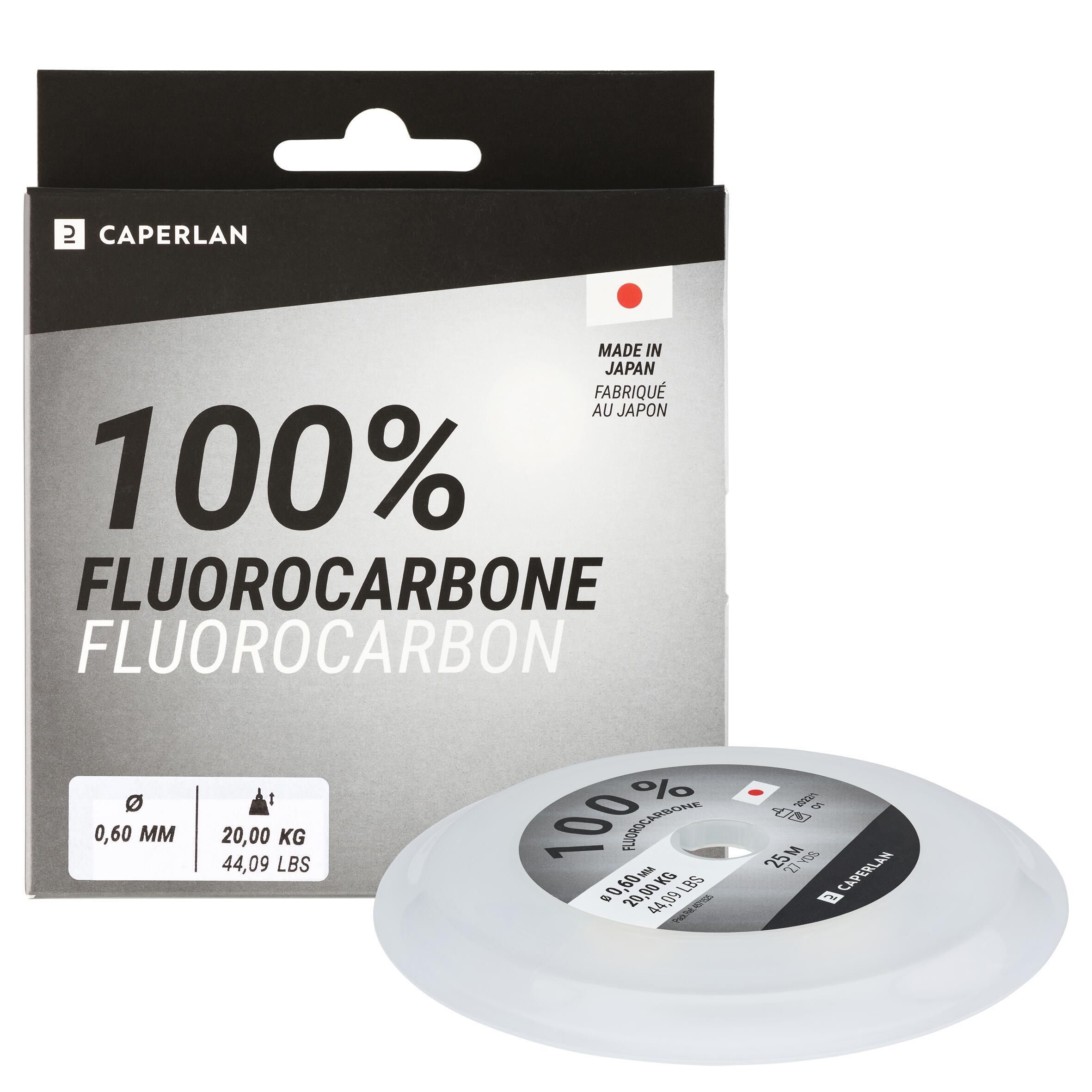 Леска флюорокарбон 100% 25 м CAPERLAN
