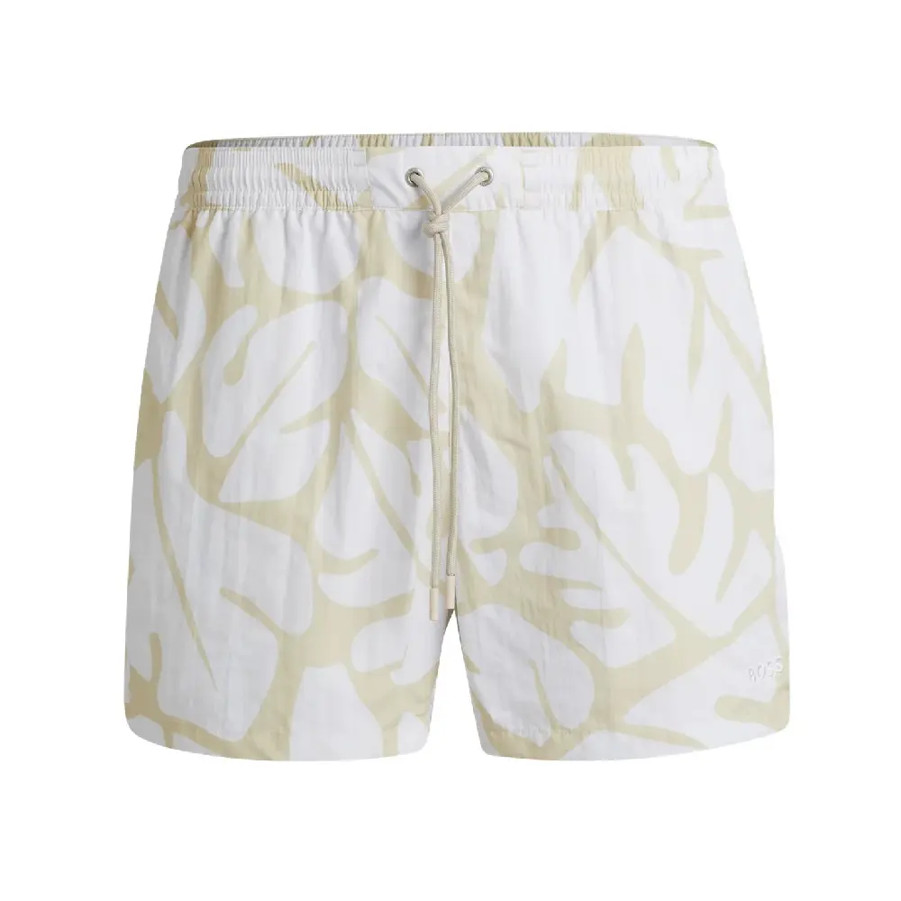

Шорты для плавания Boss Quick-dry With Seasonal Pattern, белый