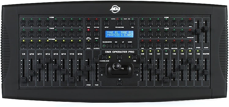 ADJ DMX Operator Pro 136-канальный контроллер освещения DMX American DJ DMXOPERATOR PRO