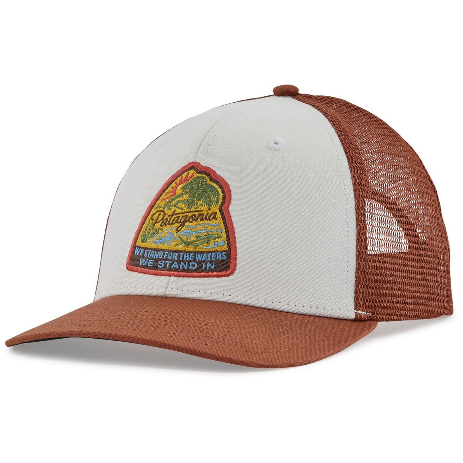 

Кепка Patagonia Take a Stand Trucker, белый