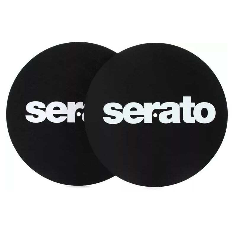 

Коврик Serato 12Inch Butter Rug Slipmat, белый / черный