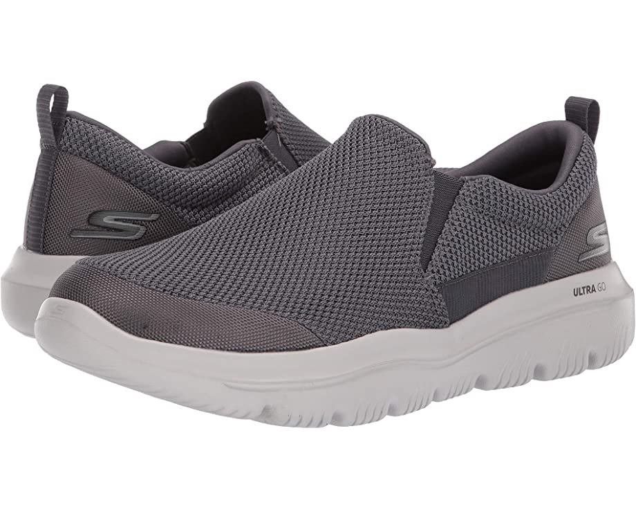 Кроссовки Go Walk Evolution Ultra - Impeccable SKECHERS Performance, древесный уголь - фото