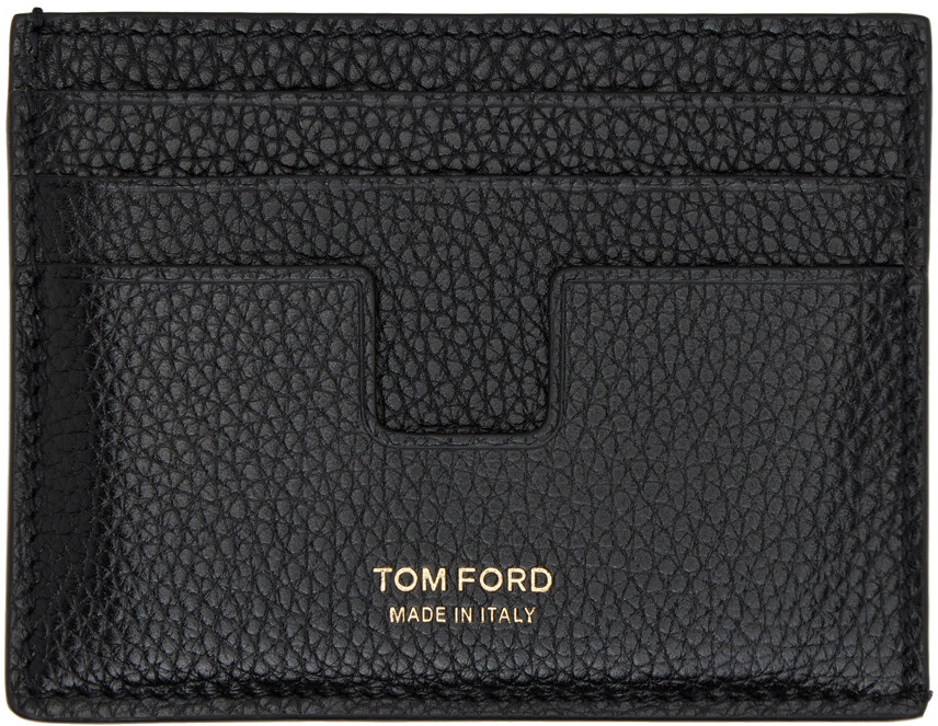 

Черный классический визитница TOM FORD