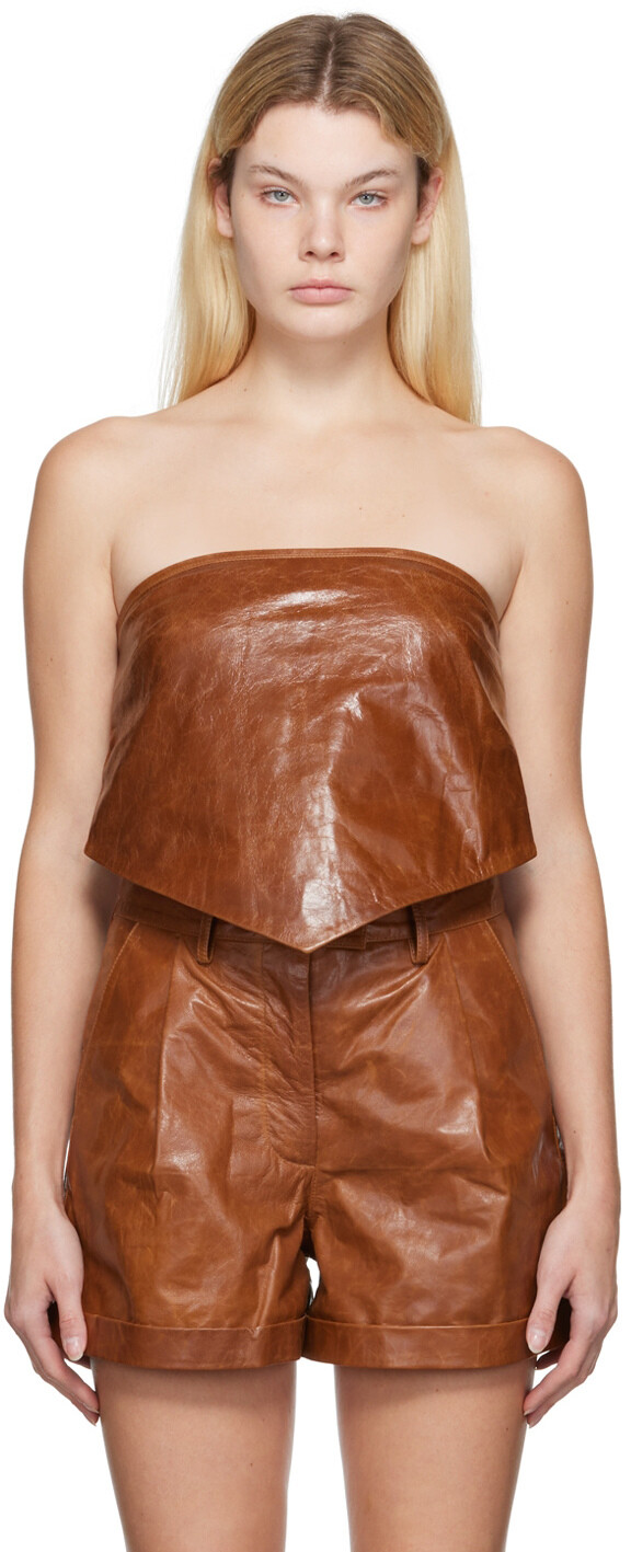 

коричневая майка Jules REMAIN Birger Christensen