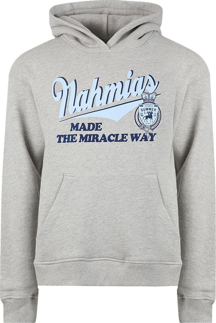 

Худи Nahmias Miracle Way Hoodie 'Grey', серый