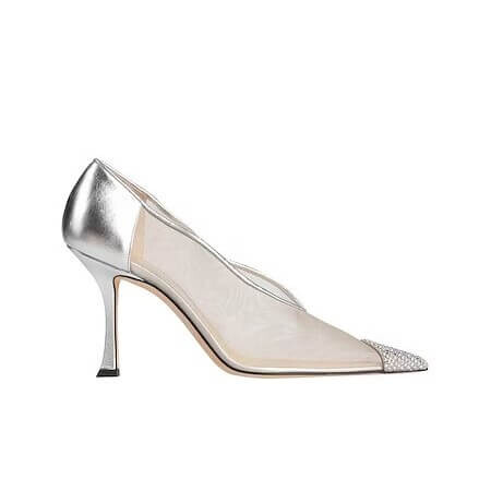 

Туфли-лодочки Jimmy Choo, серебристый