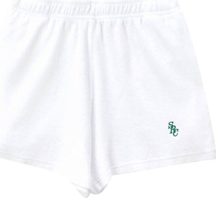 

Шорты Sporty & Rich Andy Short 'White', белый