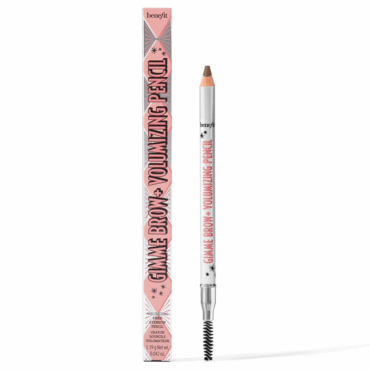 

Benefit Карандаш для объема Gimme Brow+ 04 Теплый темно-коричневый 1,19 г