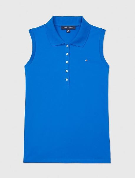 

Поло без рукавов Tommy Hilfiger Solid Sleeveless, синий