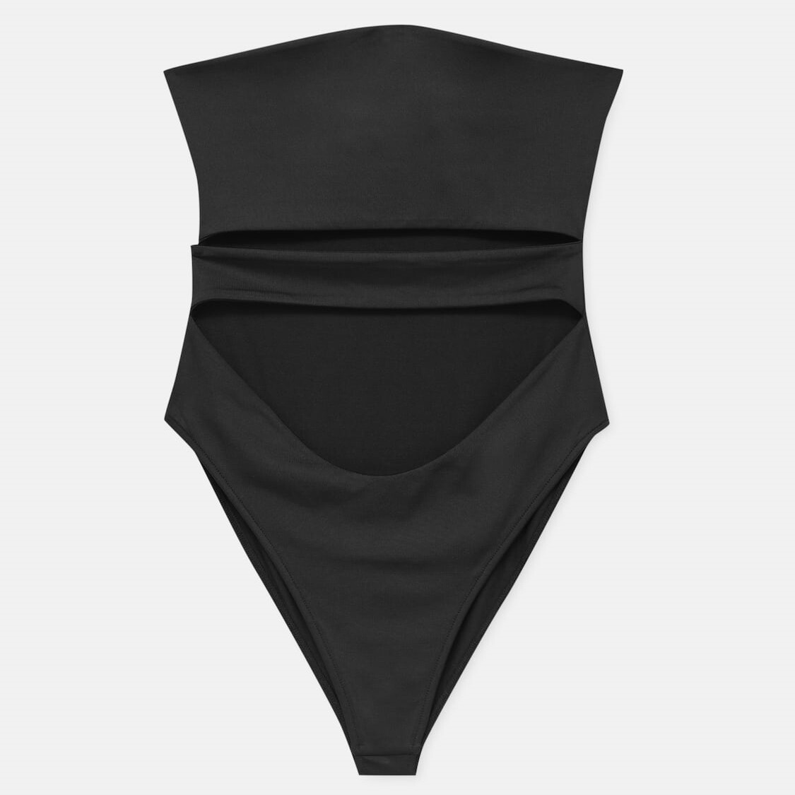 

Боди Pull&Bear Strapless, черный