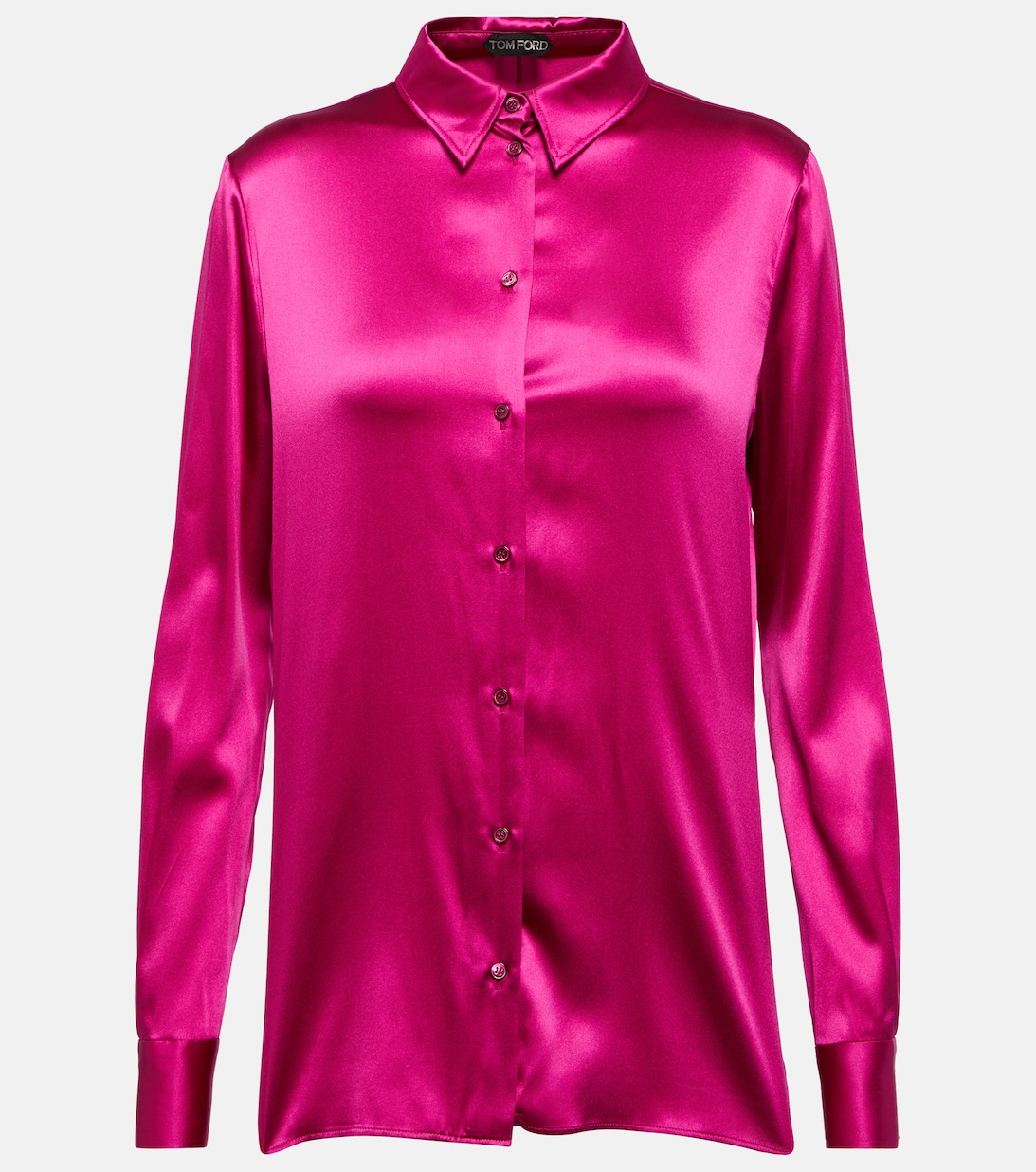 Блузка из смесового шелка TOM FORD, розовый
