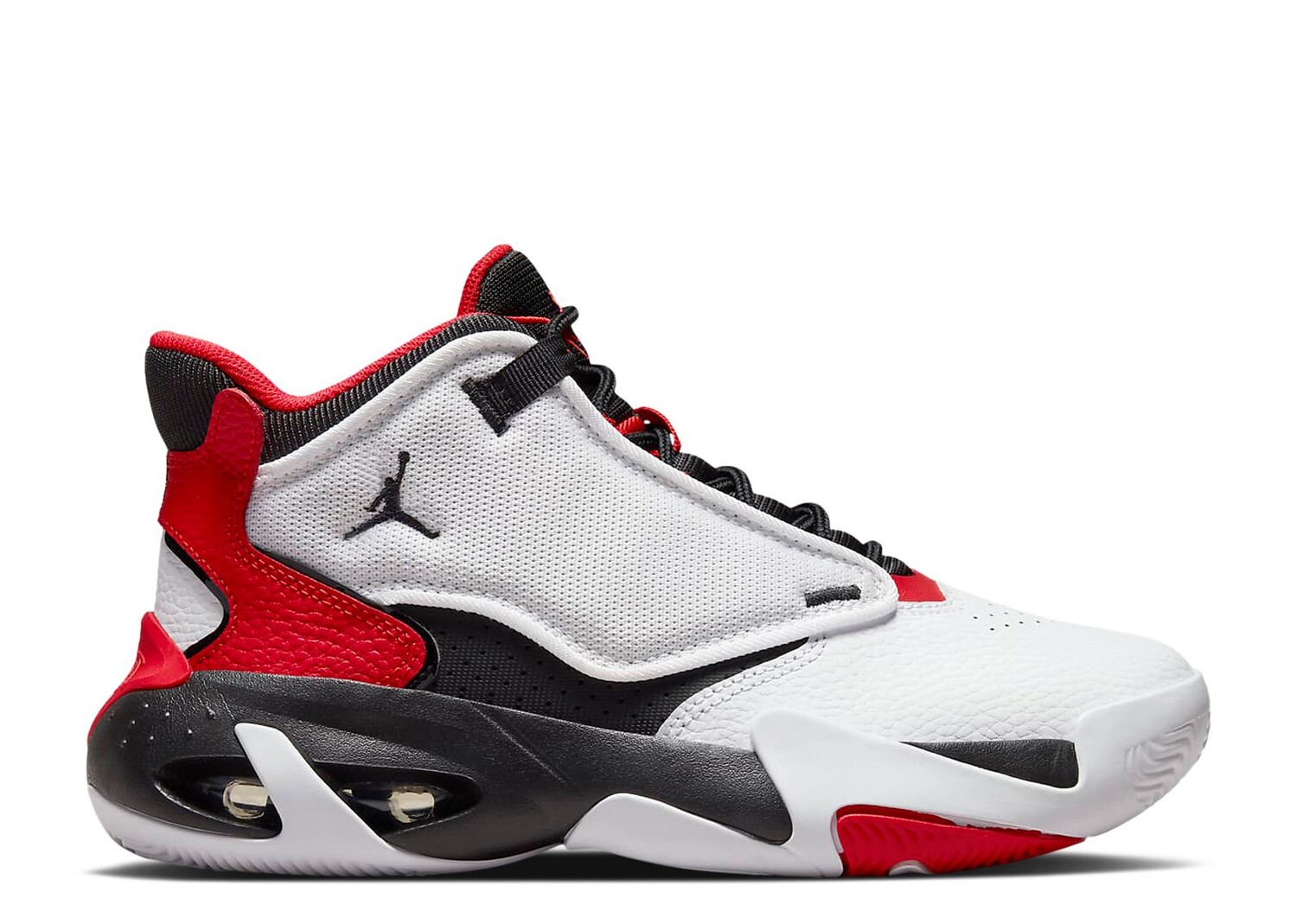 

Кроссовки Air Jordan Jordan Max Aura 4 Gs 'White Black University Red', белый
