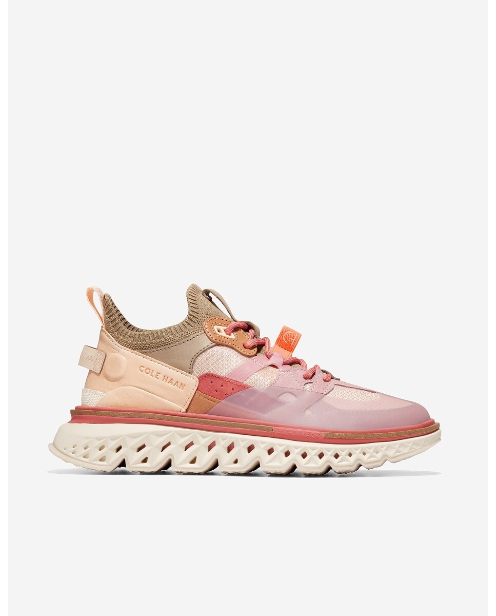 

Женская спортивная обувь из смешанных материалов розового цвета Cole Haan, розовый