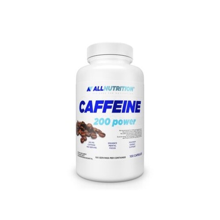 Allnutrition Caffeine 200 мг Power 100 капсул Focus Кофе перед тренировкой Кофеин