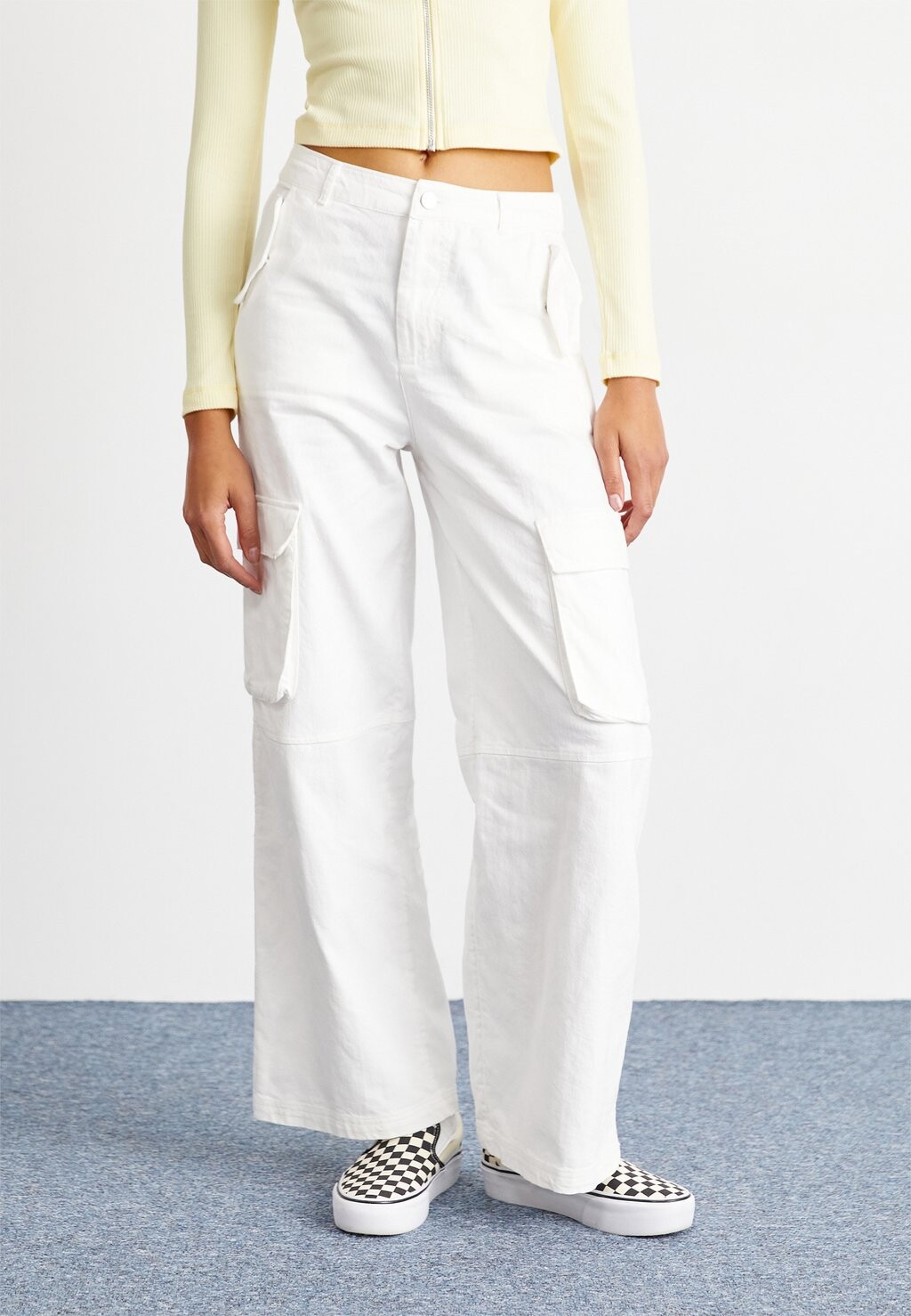 

Брюки карго Roxy KIM PANT, белоснежный