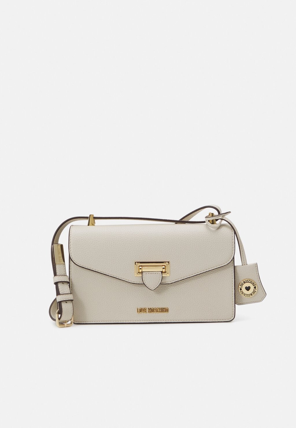 

Сумка через плечо CLICK Love Moschino, цвет avorio