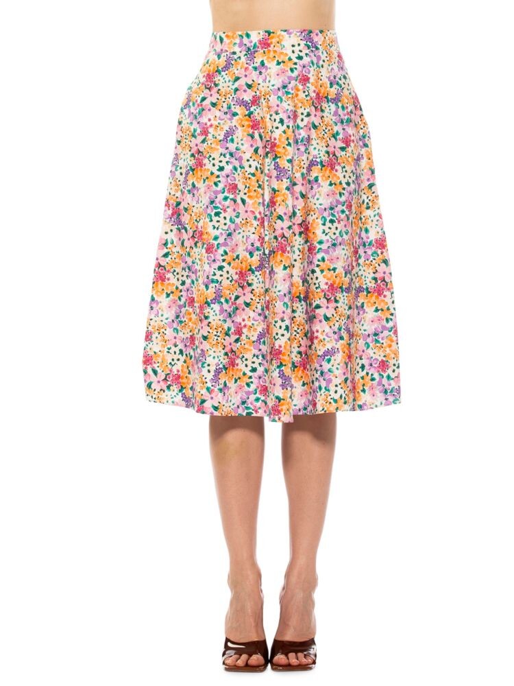 

Юбка миди Mabel с цветочным принтом Alexia Admor, цвет Floral Multi