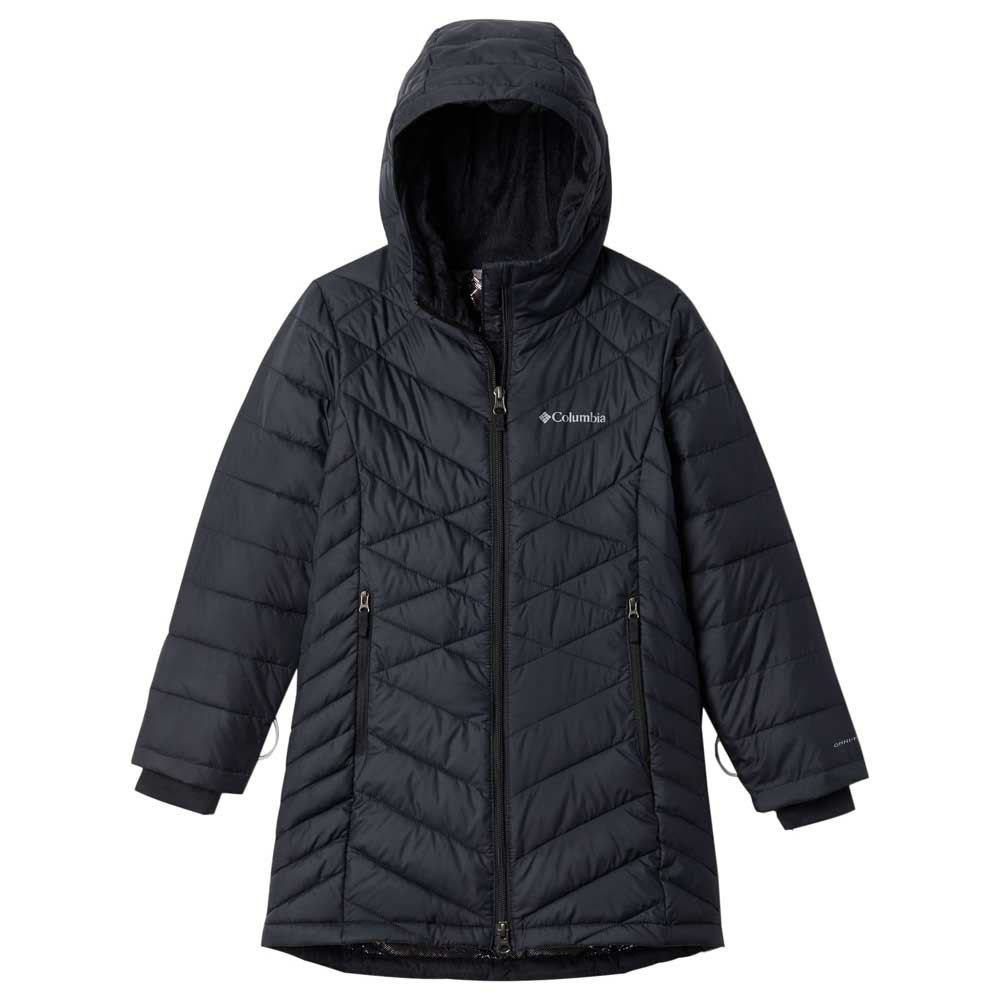 Куртка Columbia Heavenly Long, черный куртка утепленная женская columbia heavenly long hdd jacket красный