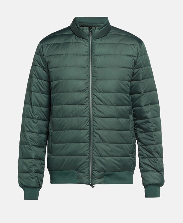 

Стеганая куртка Hackett London, темно-зеленый