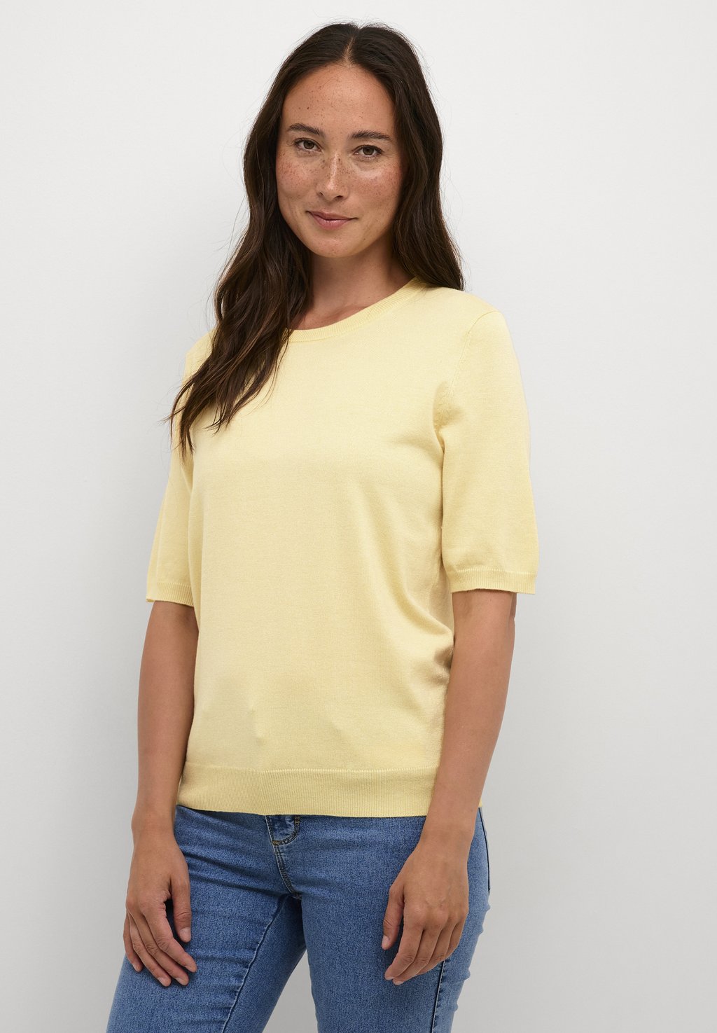 Базовая футболка LIZZA Kaffe, желтый