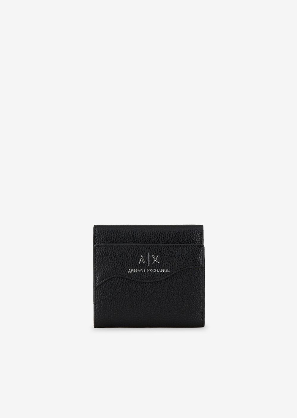 цена Мини-кошелек континентальный Armani Exchange, черный