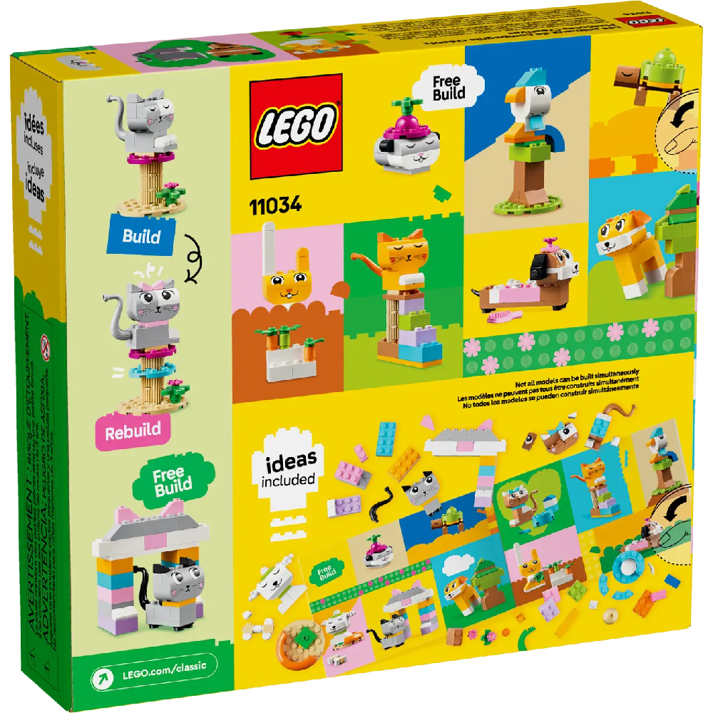 цена Конструктор Lego Creative Pets 11034, 450 деталей