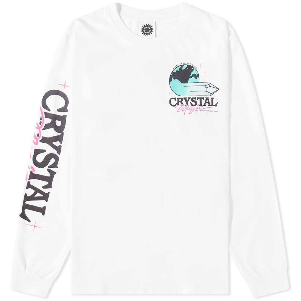

Футболка Good Morning Tapes Long Sleeve Crystal Magic Tee, Белый