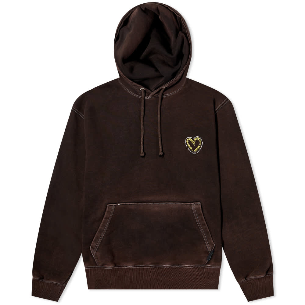 

Толстовка Andersson Bell Oversized Heart Hoody, Коричневый