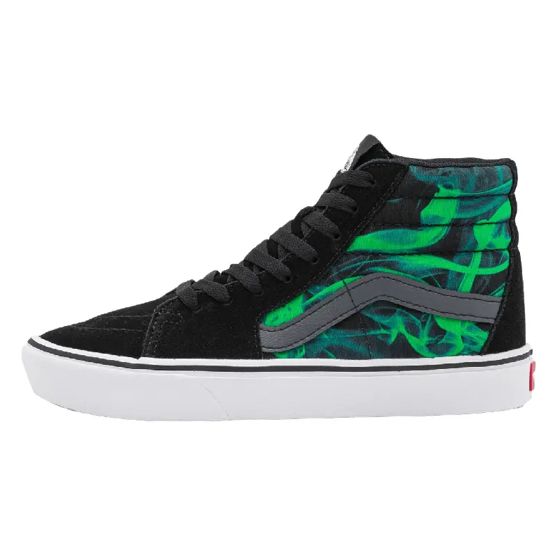 

Кеды Vans Comfycush sk8-hi unisex, черный/зеленый