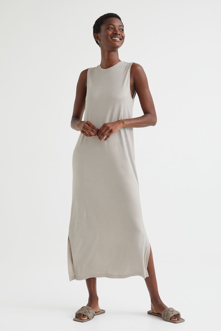 

Платье из джерси без рукавов H&M, грейдж