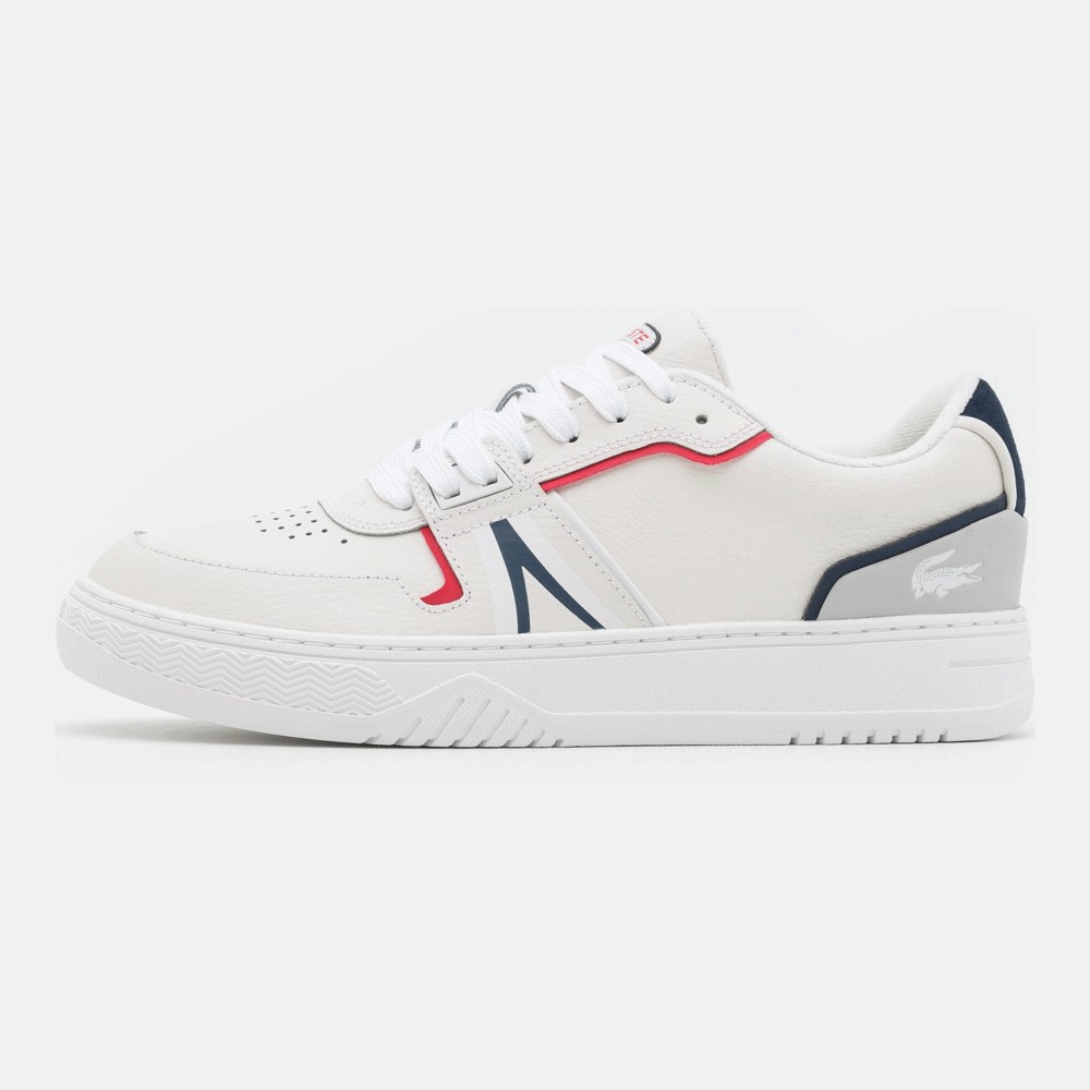 Кроссовки Lacoste L001, white/navy/red кроссовки lacoste run spin white navy red